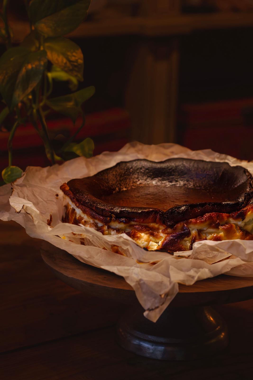 Classic Basque Burned Cheesecake
